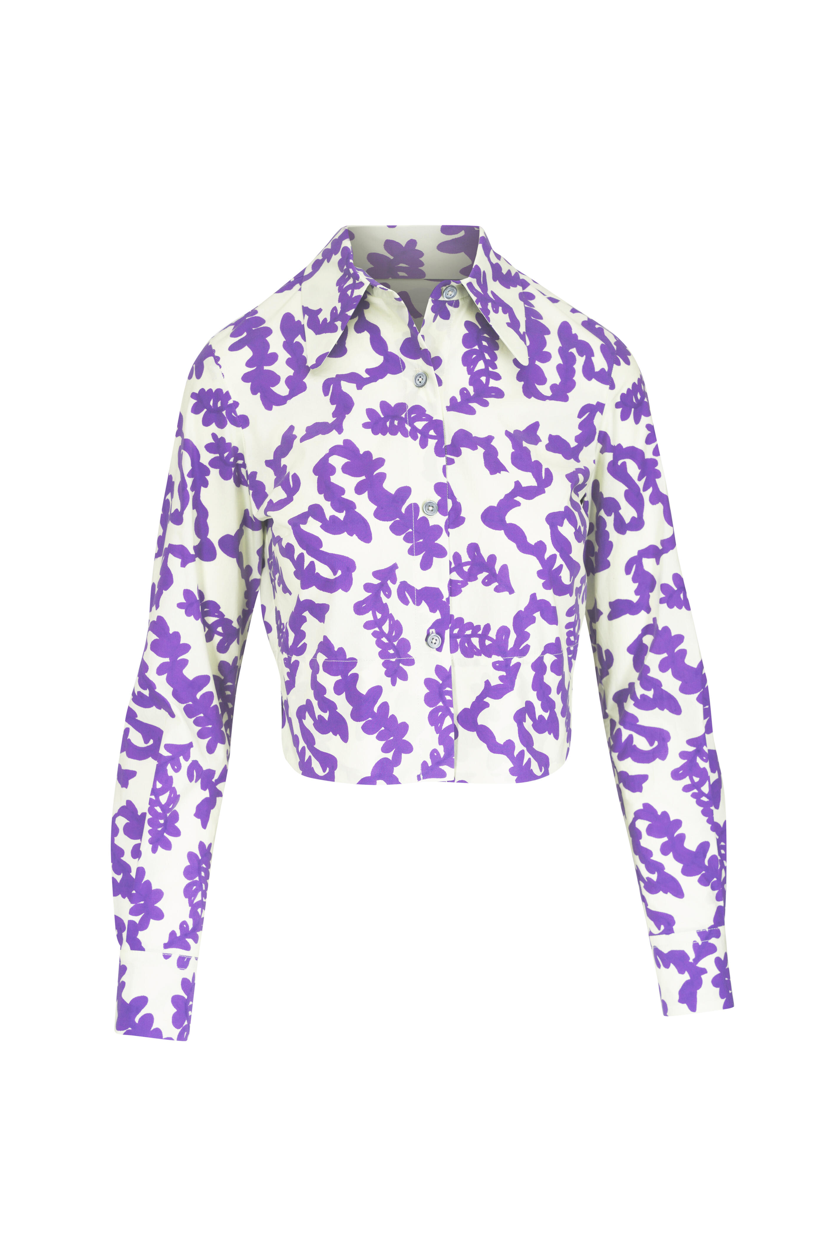 Odeeh - Twigs Dark Lilac Shirt