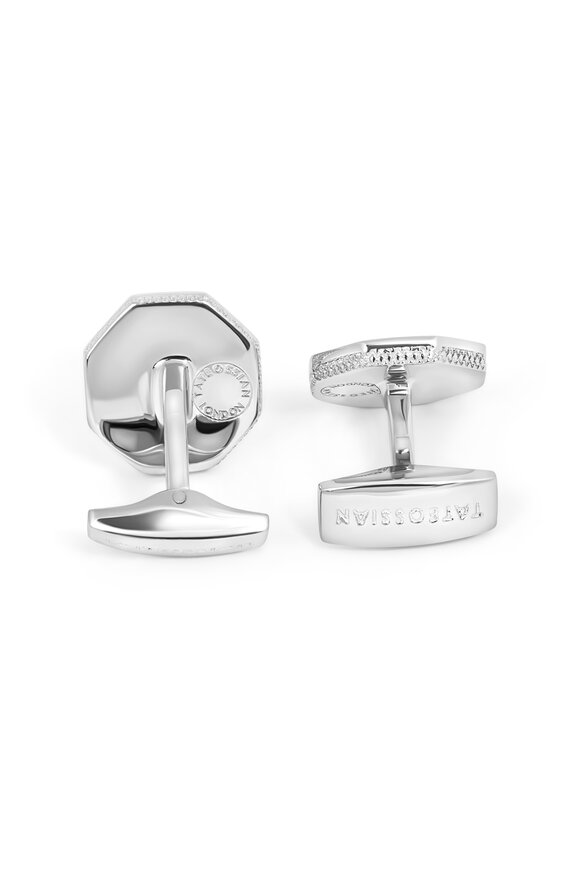 Tateossian - London Eye Diamond & Mother of Pearl Cufflinks