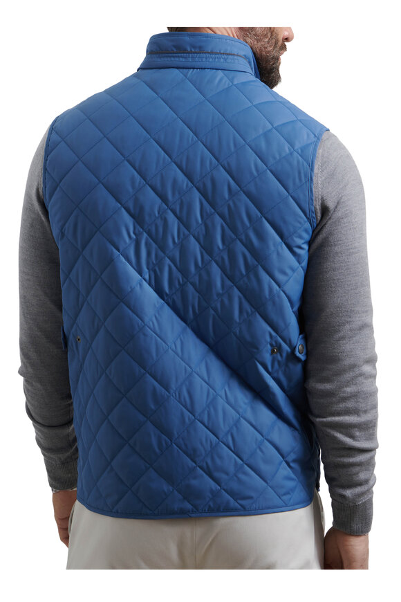 Peter Millar Essex Astral Blue Quilted Vest - view 3