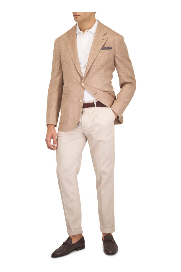 Brunello Cucinelli White Cotton Polo - view 2