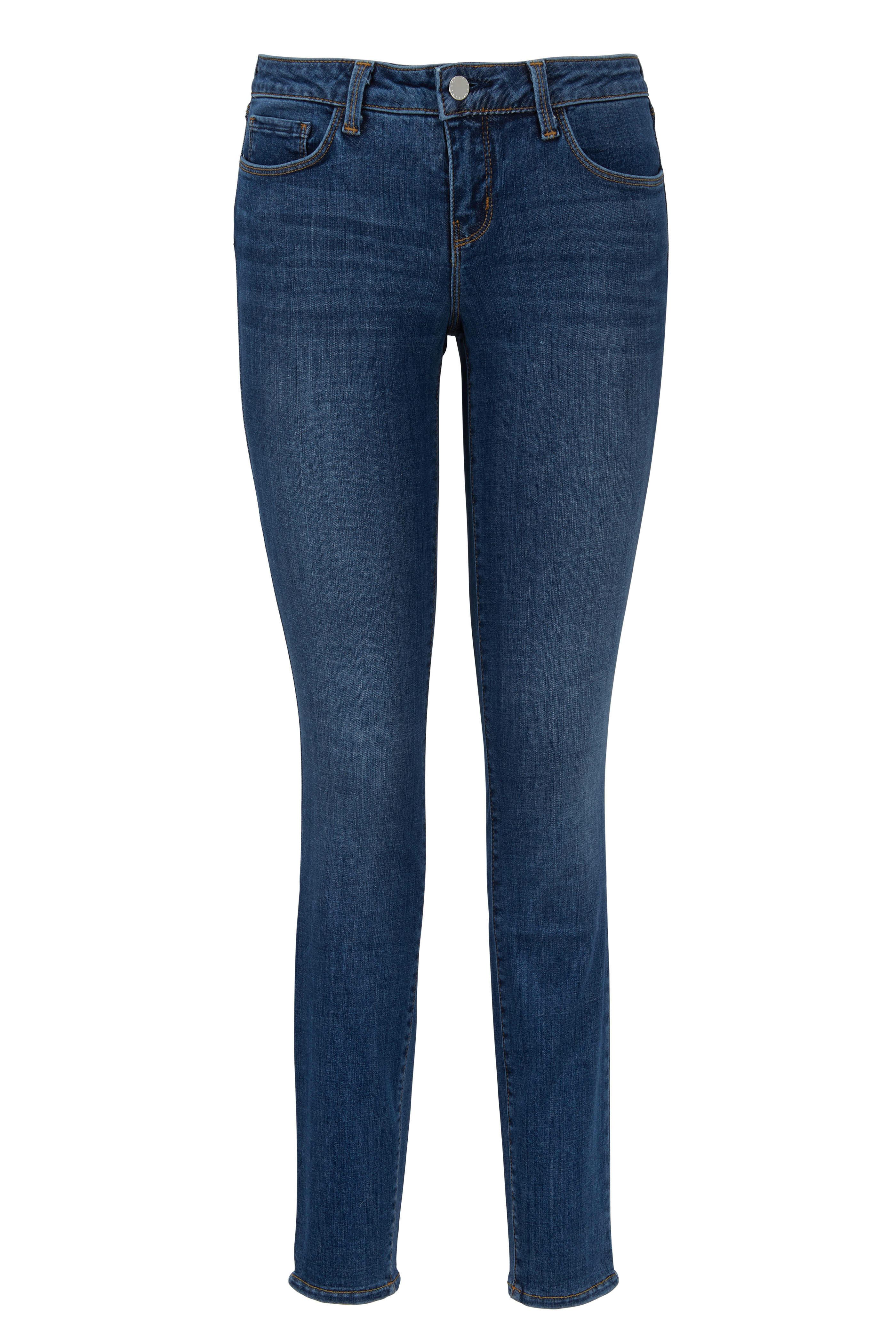 L'Agence - Chantal Dark Vintage Low-Rise Jean