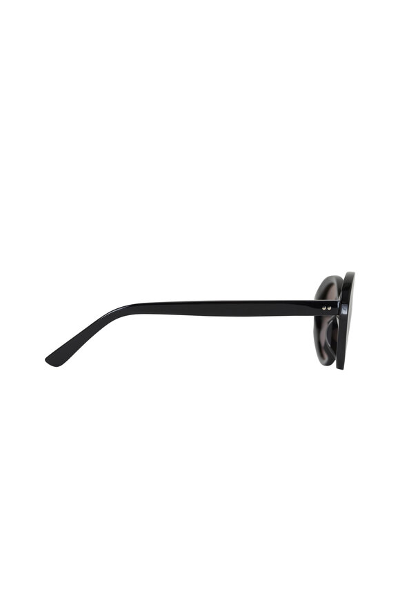 Oliver Peoples - Lumar Black Carbon Gray Sunglasses