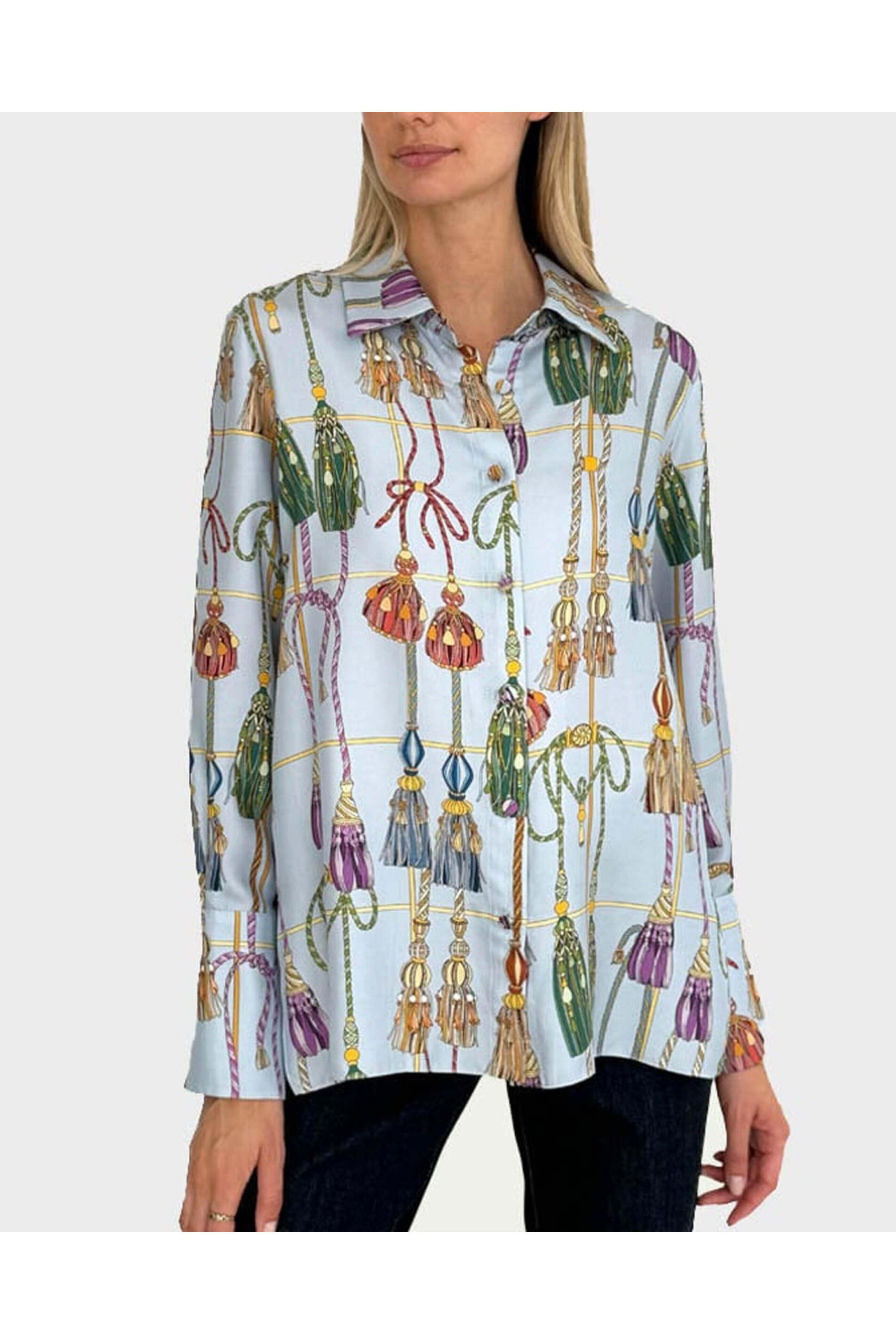 Rani Arabella - Light Blue Remini Button Up Shirt