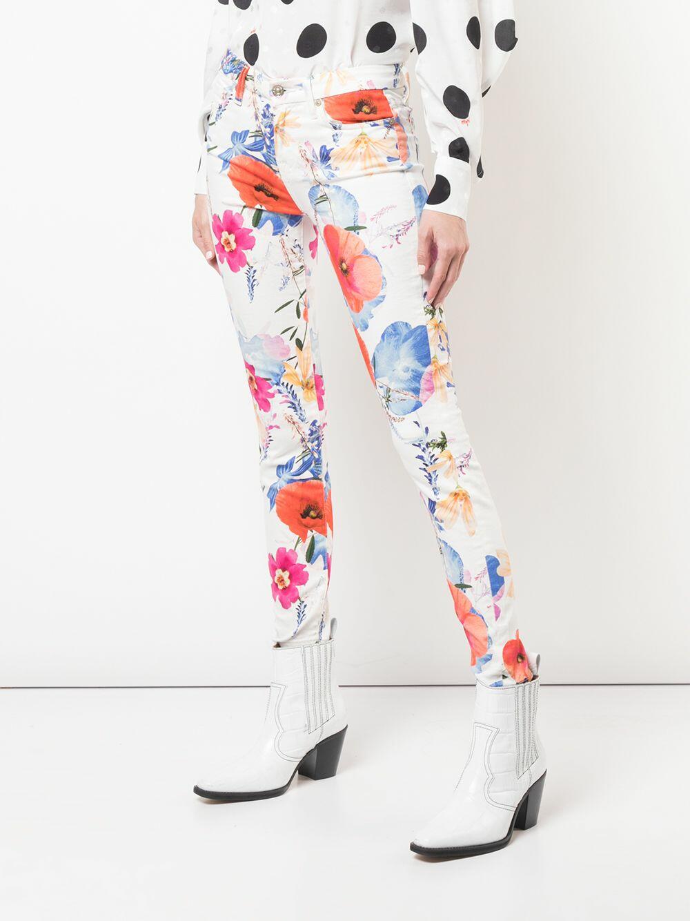 7 For All Mankind - Seaside Poppy Ankle Jean