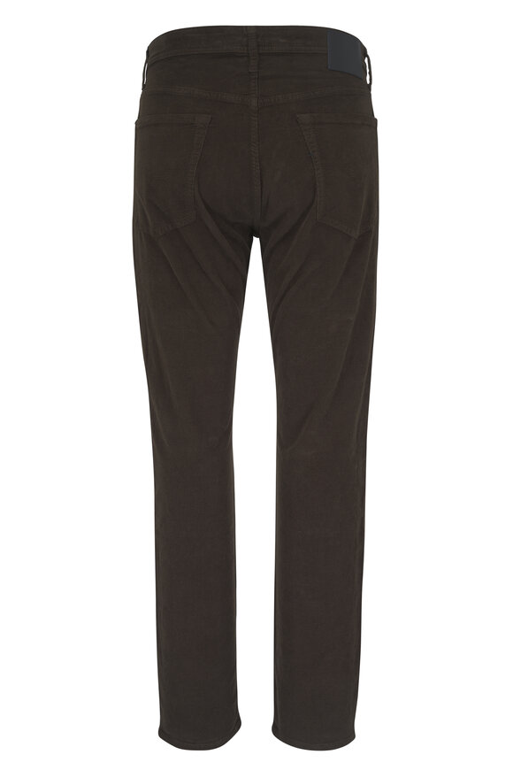 AG Tellis Olive Modern Slim Corduroy Pant - view 3