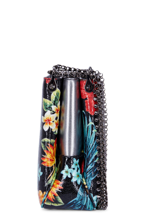 Christian Louboutin - Triloubi Black Hawaiian Spiked Shoulder Bag