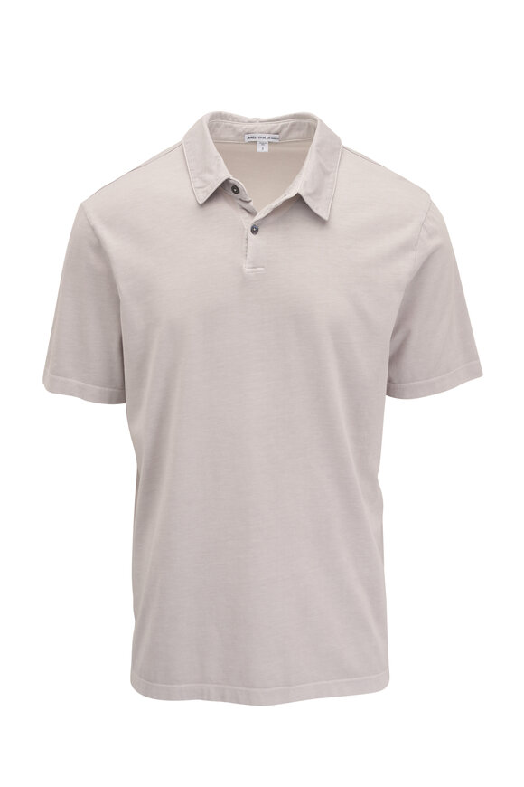 James Perse Standard Revised Salt Jersey Polo
