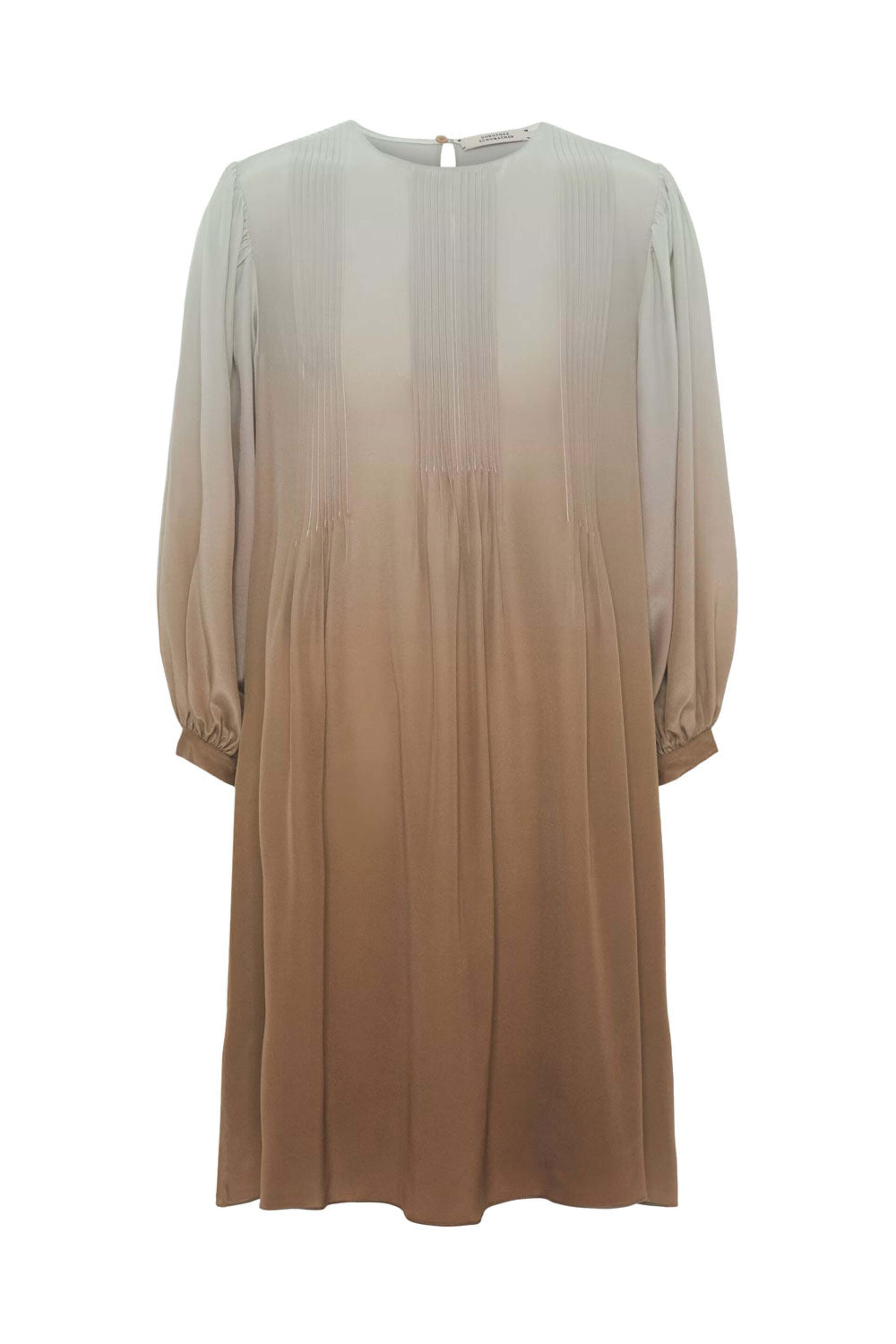 Dorothee Schumacher - Rising Brown Colorful Volumes Dress