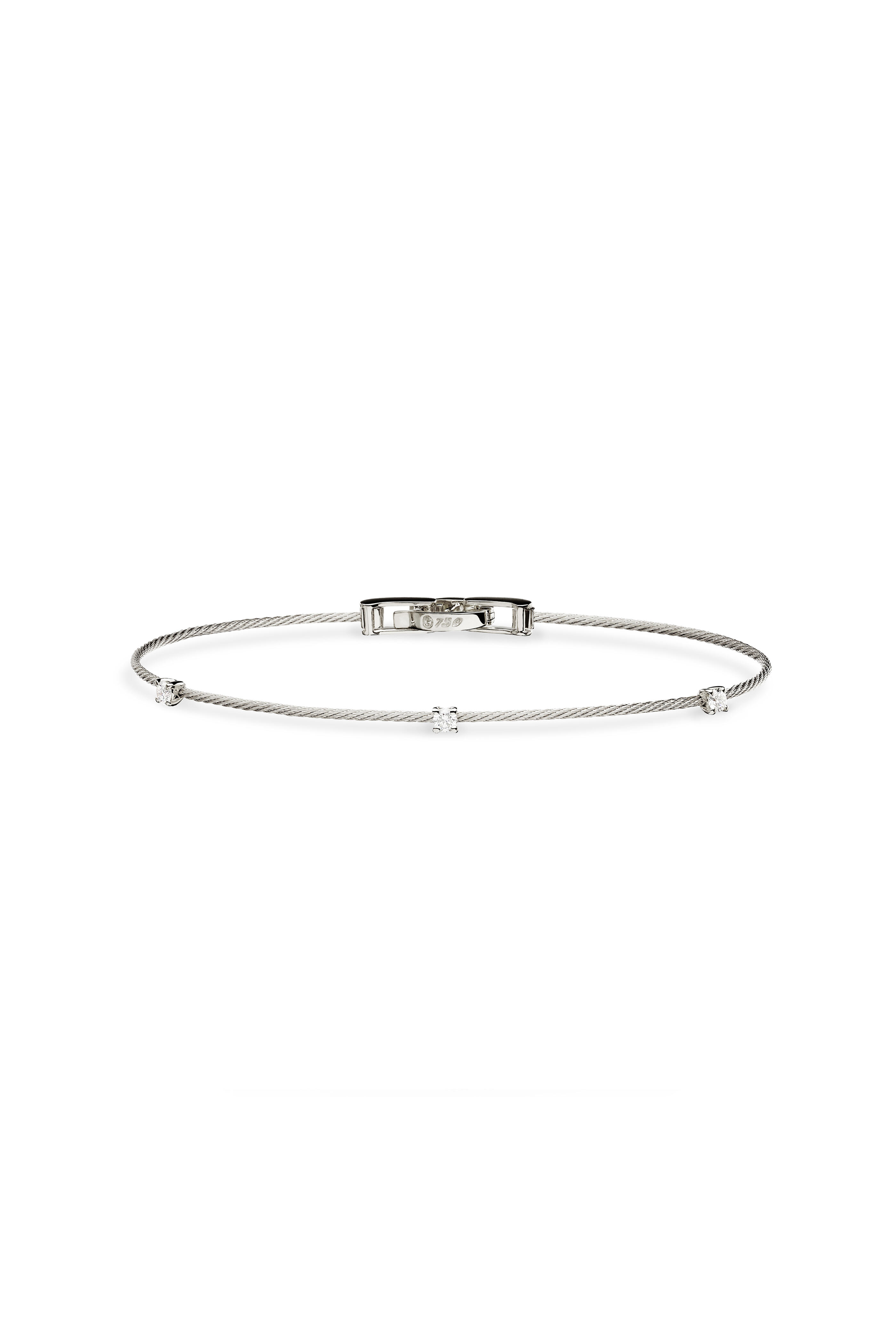 Paul Morelli - Unity Wire Diamond Bracelet - view 2