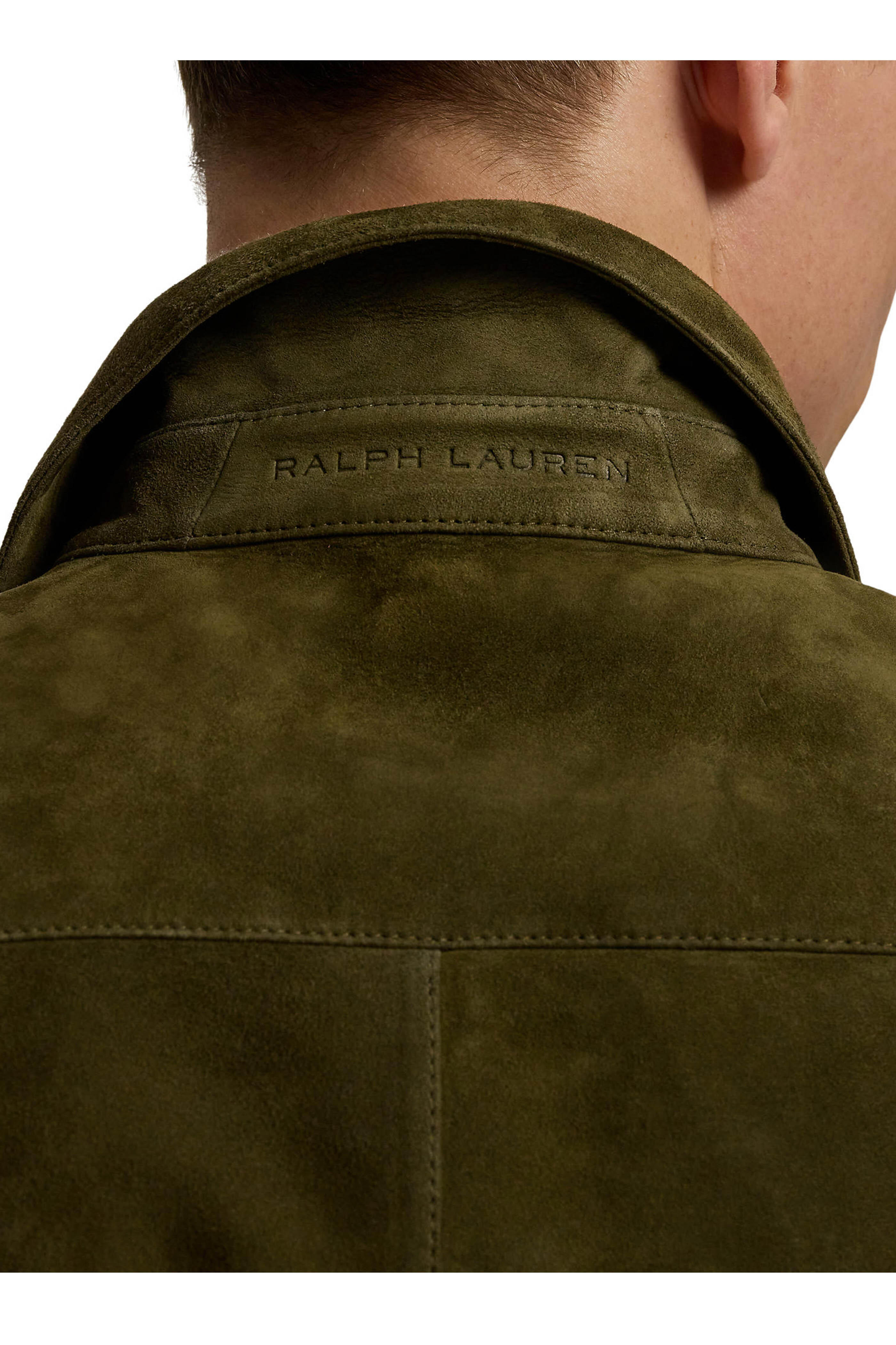 Ralph Lauren Purple Label - Black Suede Jacket