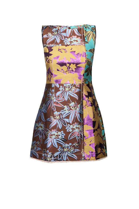 Alémais Bodie Multicolor Jacquard Mini Dress - view 1