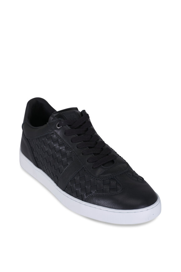Maison Margiela - Replica Black Leather & Suede Low Top Sneaker