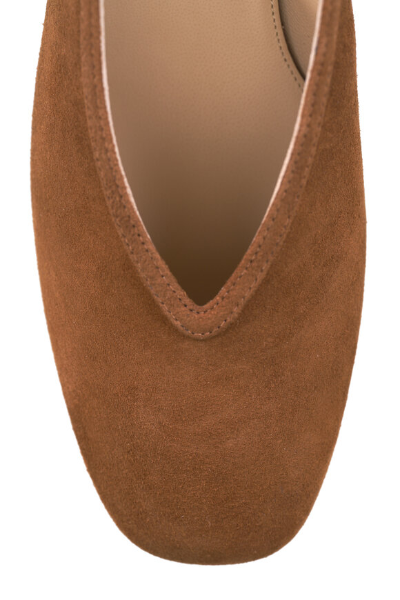 Le Monde Béryl Luna Mocha Suede Pump, 50mm - view 4