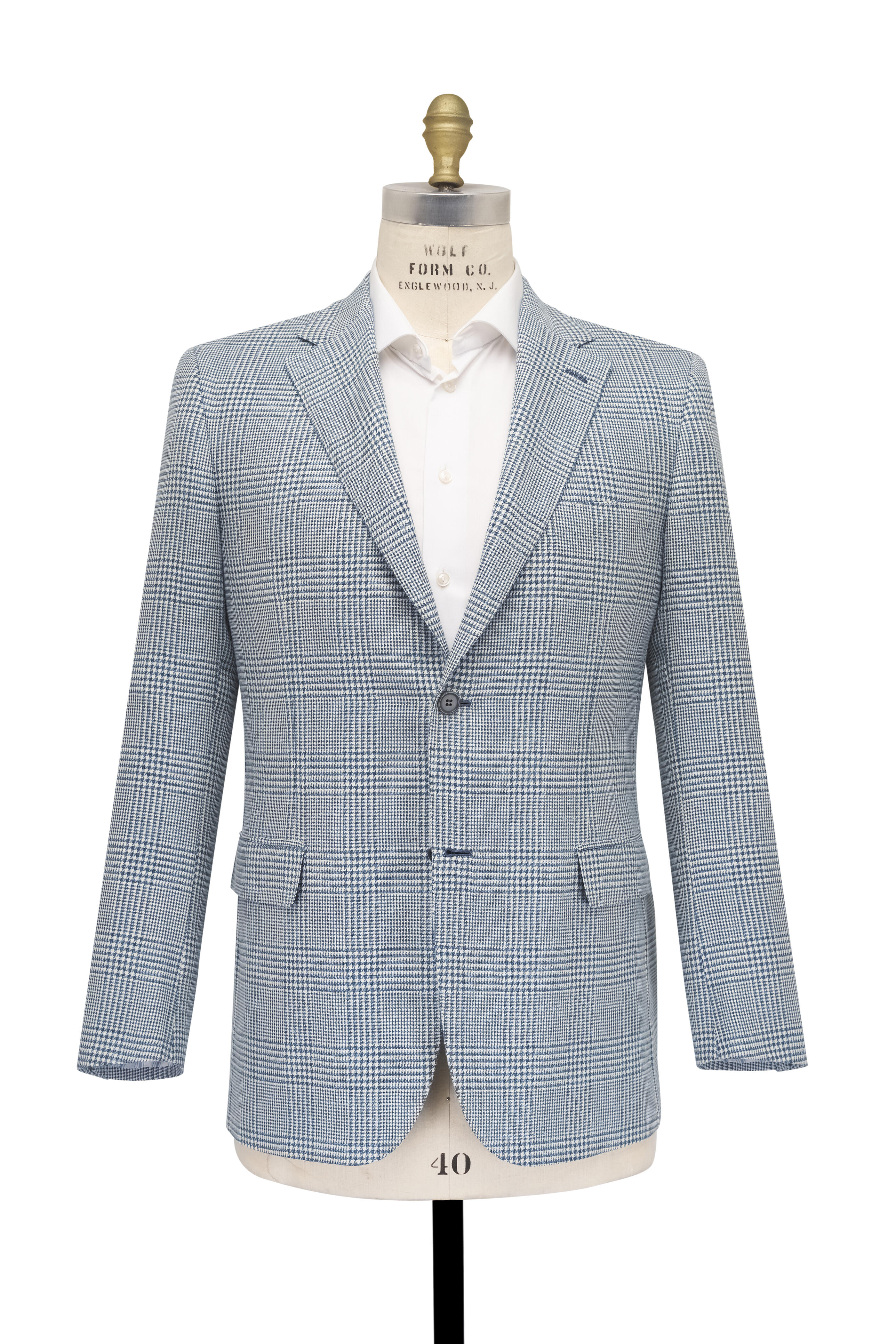 Brioni - Blue & White Prince of Wales Sportcoat