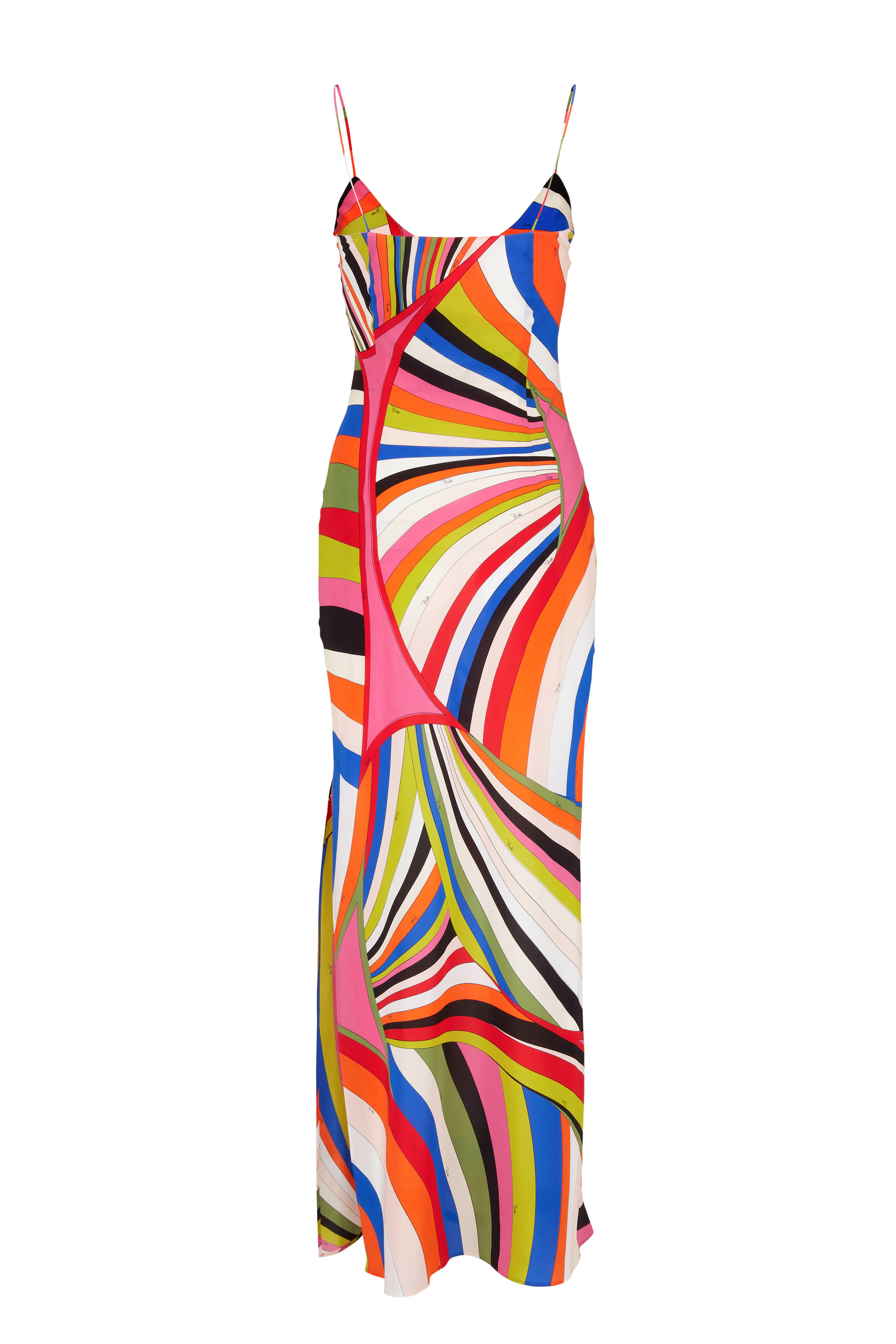 Pucci - Iride Print Silk Maxi Dress | Mitchell Stores
