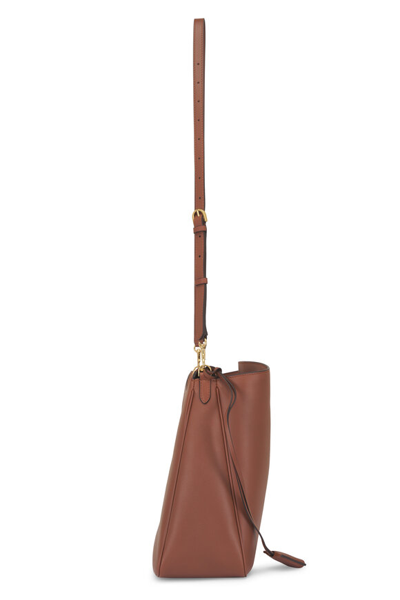 Balenciaga Medium Rodeo Tan Leather Hobo Bag - view 9