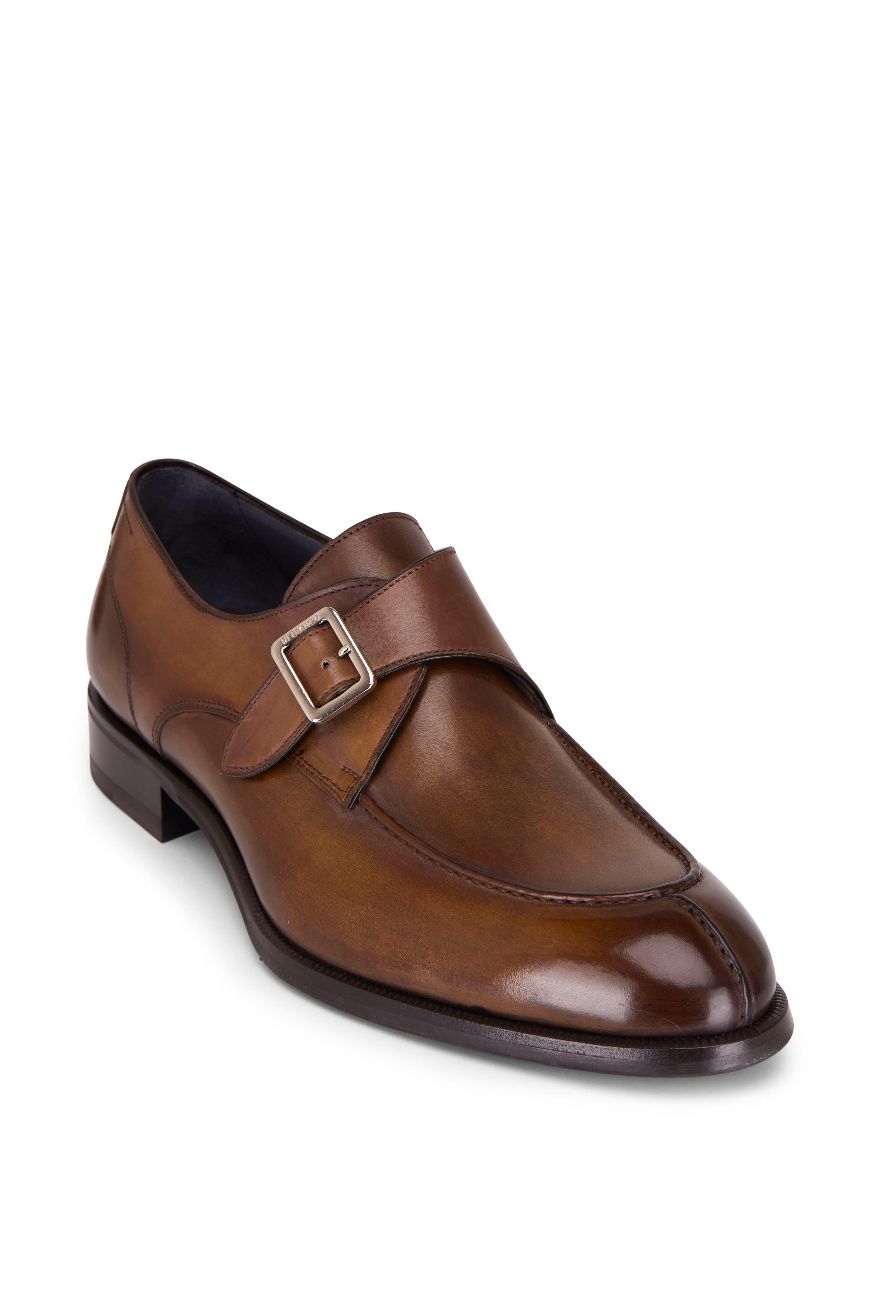Di Bianco - Treviso Reverse Sombrero Brown Calf Dress Shoe