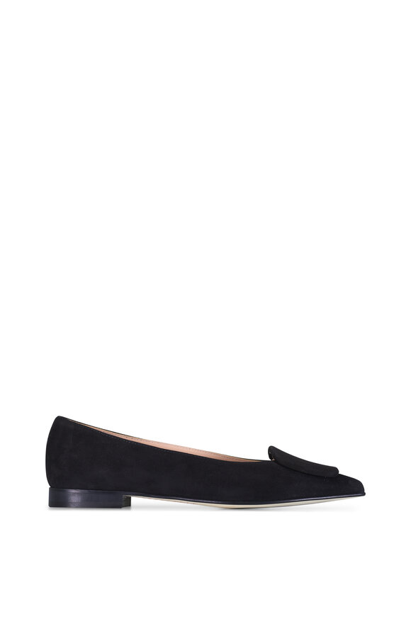 Ron White Yuna Onyx Suede Pointed Toe Flat - view 2