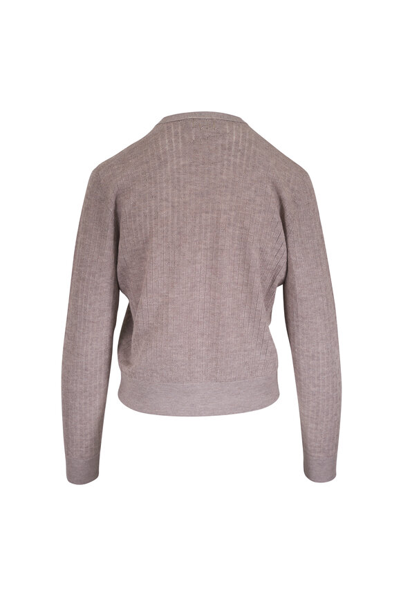 Loro Piana Maple Cord Melange Cardigan - view 2