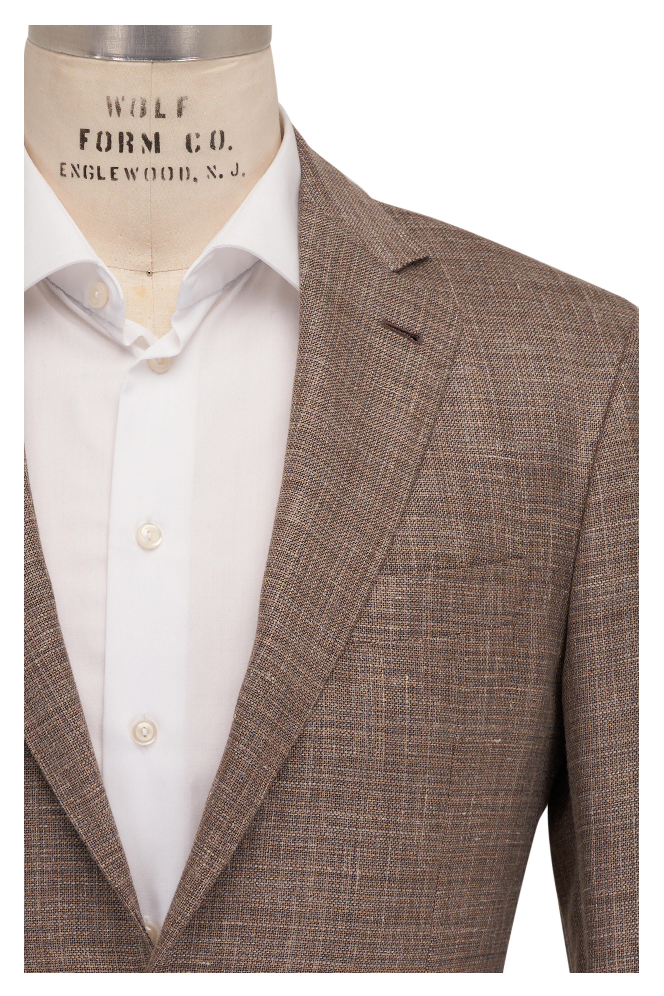 Canali - Kei Tan Wool Blend Sportcoat