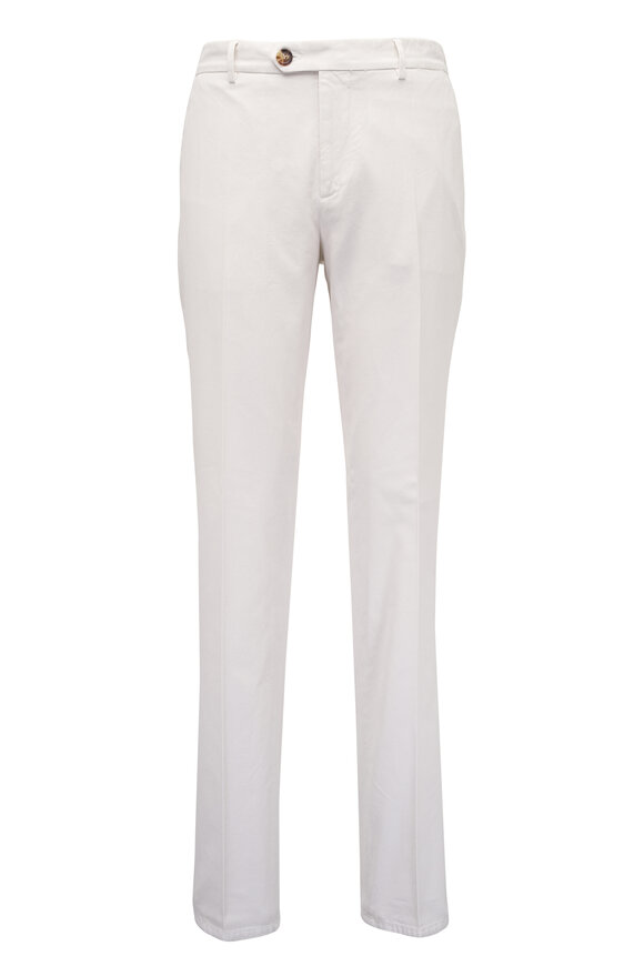 Moncler - Pantalone Sportivo White Pant | Mitchell Stores