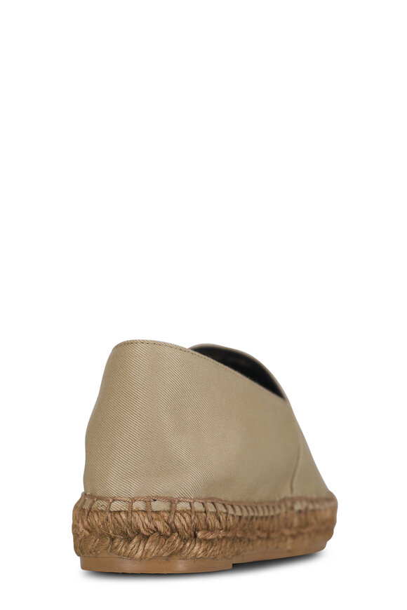 Saint Laurent Perseo Biscuit Cotton Espadrille - view 4