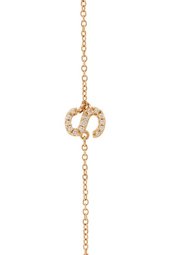 Cairo - Yellow Gold "S" Bracelet