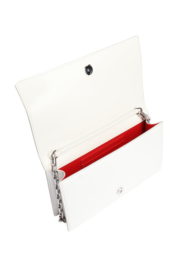 Christian Louboutin Bettina Pearly Leather Clutch - view 4