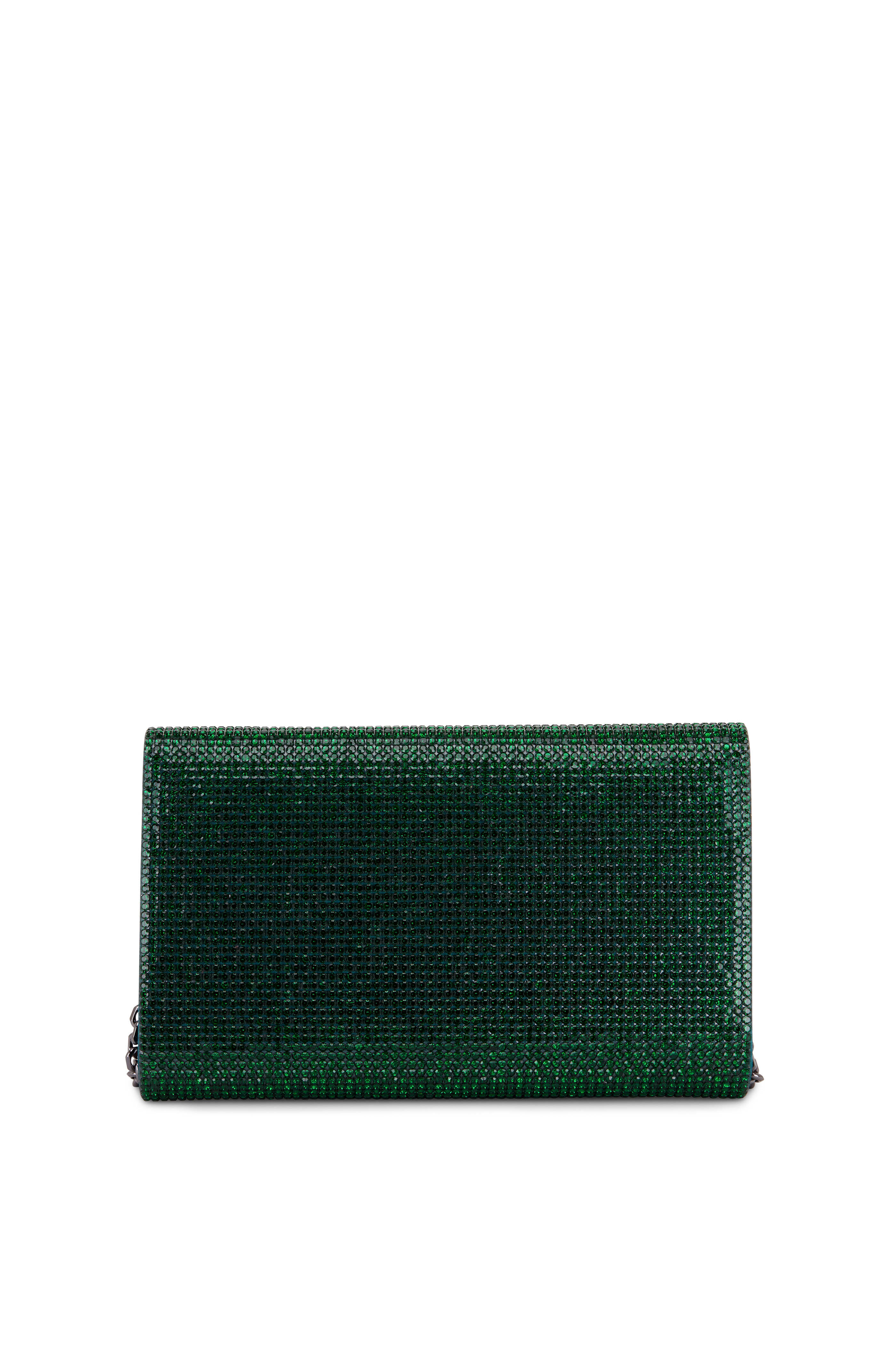 Judith Leiber Couture - Fizzoni Emerald Crystal Clutch