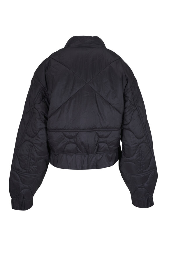 Agolde - Iona Black Quilted Jacket