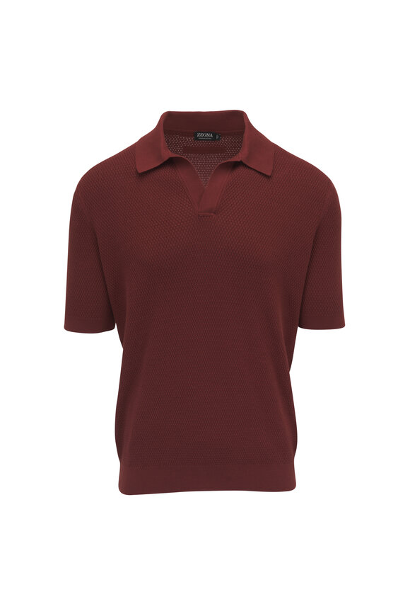 Zegna - Black Wool & Cashmere Quarter Zip Pullover