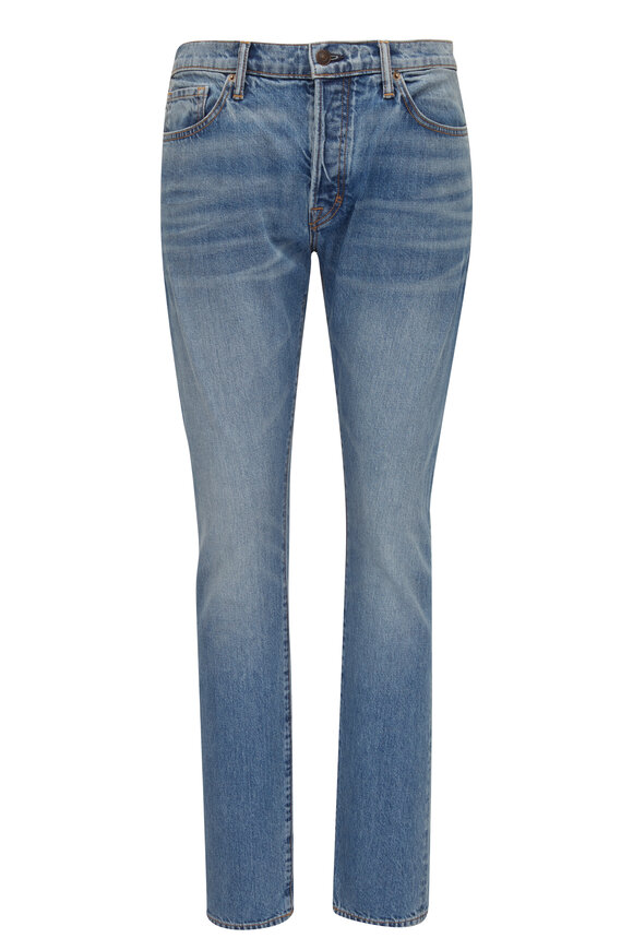 Tom Ford - Light Wash Slim Fit Jean