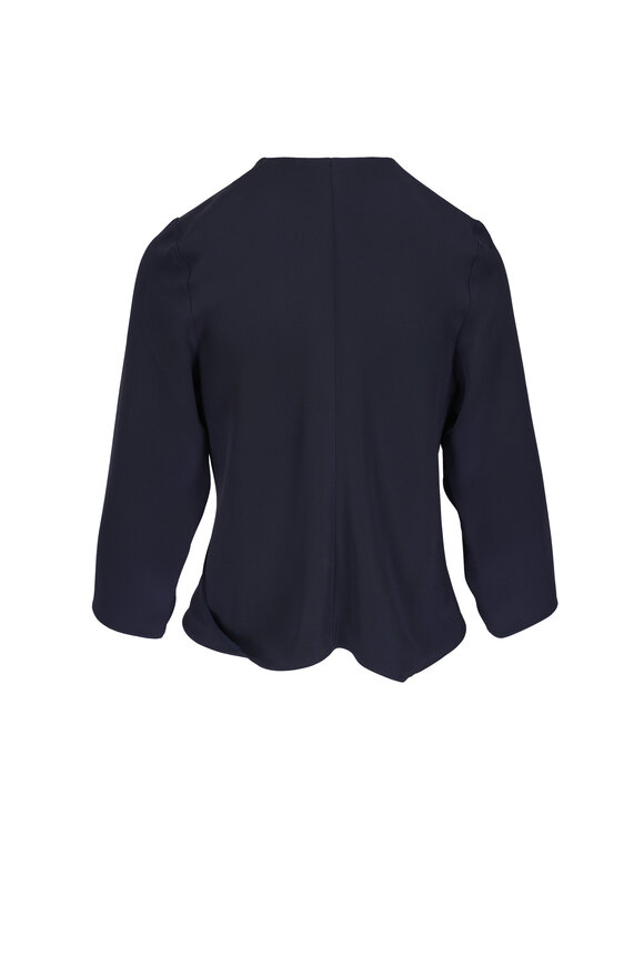 Peter Cohen - Drive Midnight 4-Ply Silk Blouse