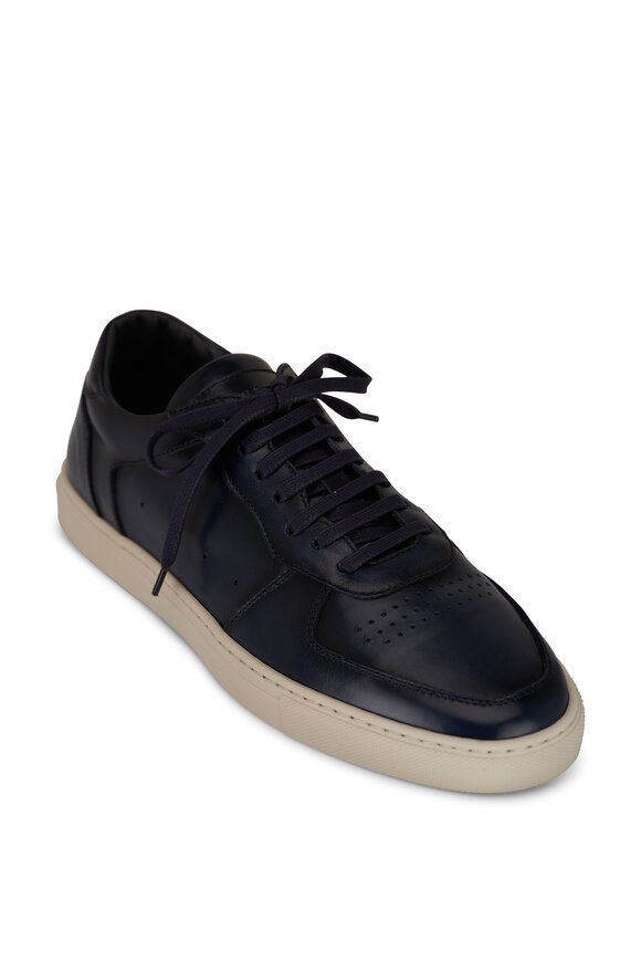 To Boot New York Barbera Blue Leather Sneaker 