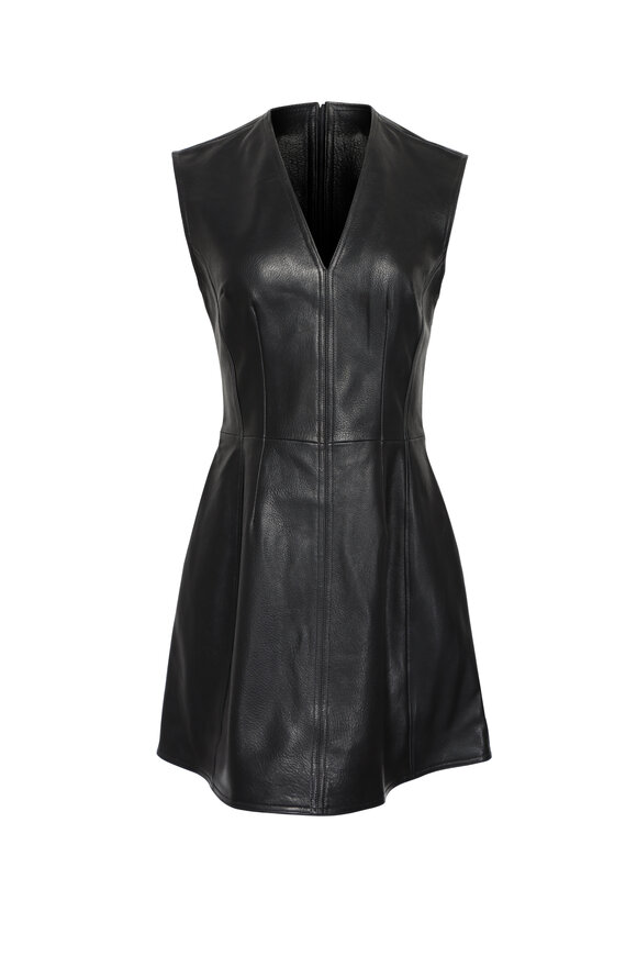 Simkhai Juliette Black Sleeveless Mini Dress