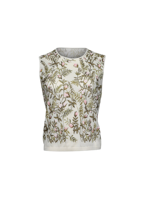 KZ_K Studio - Gifu White Button Back T-Shirt | Mitchell Stores