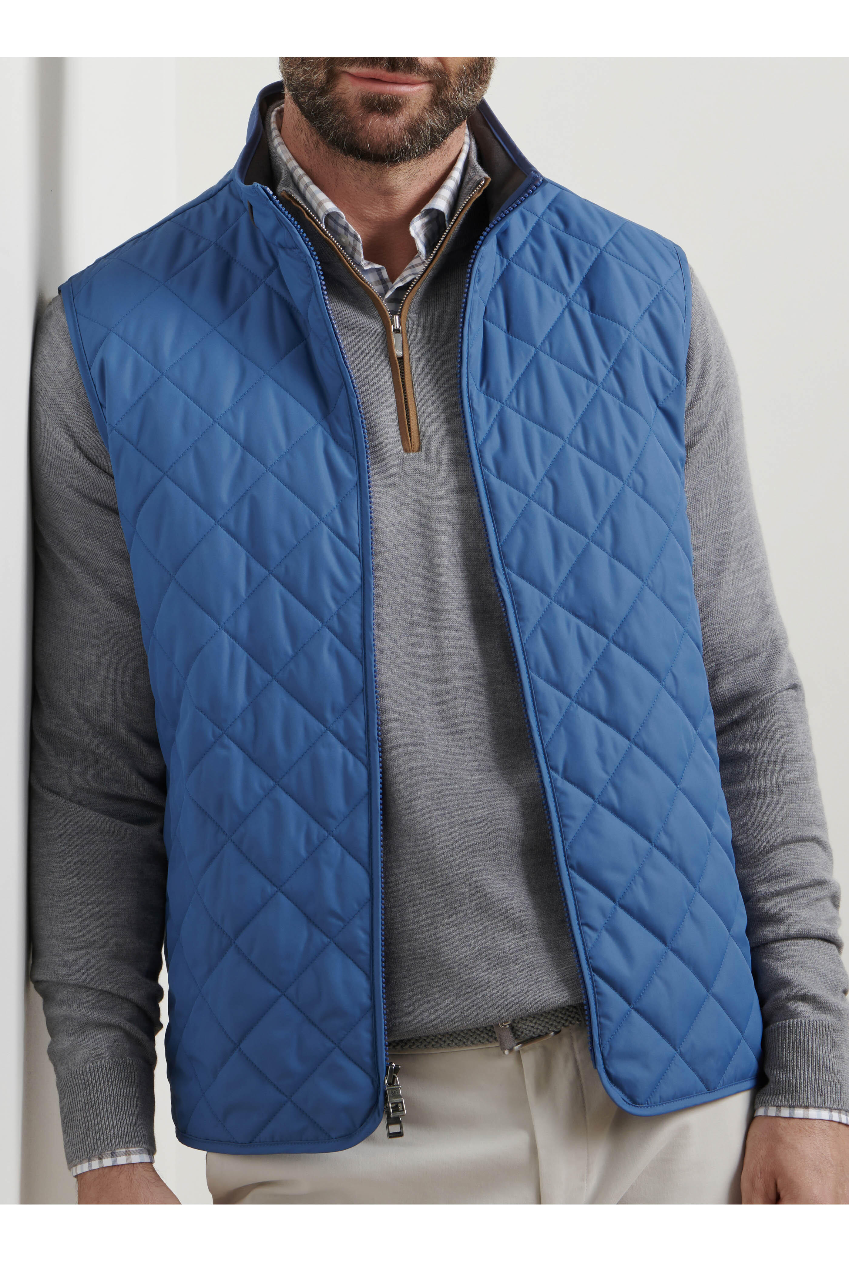Peter Millar - Essex Astral Blue Quilted Vest