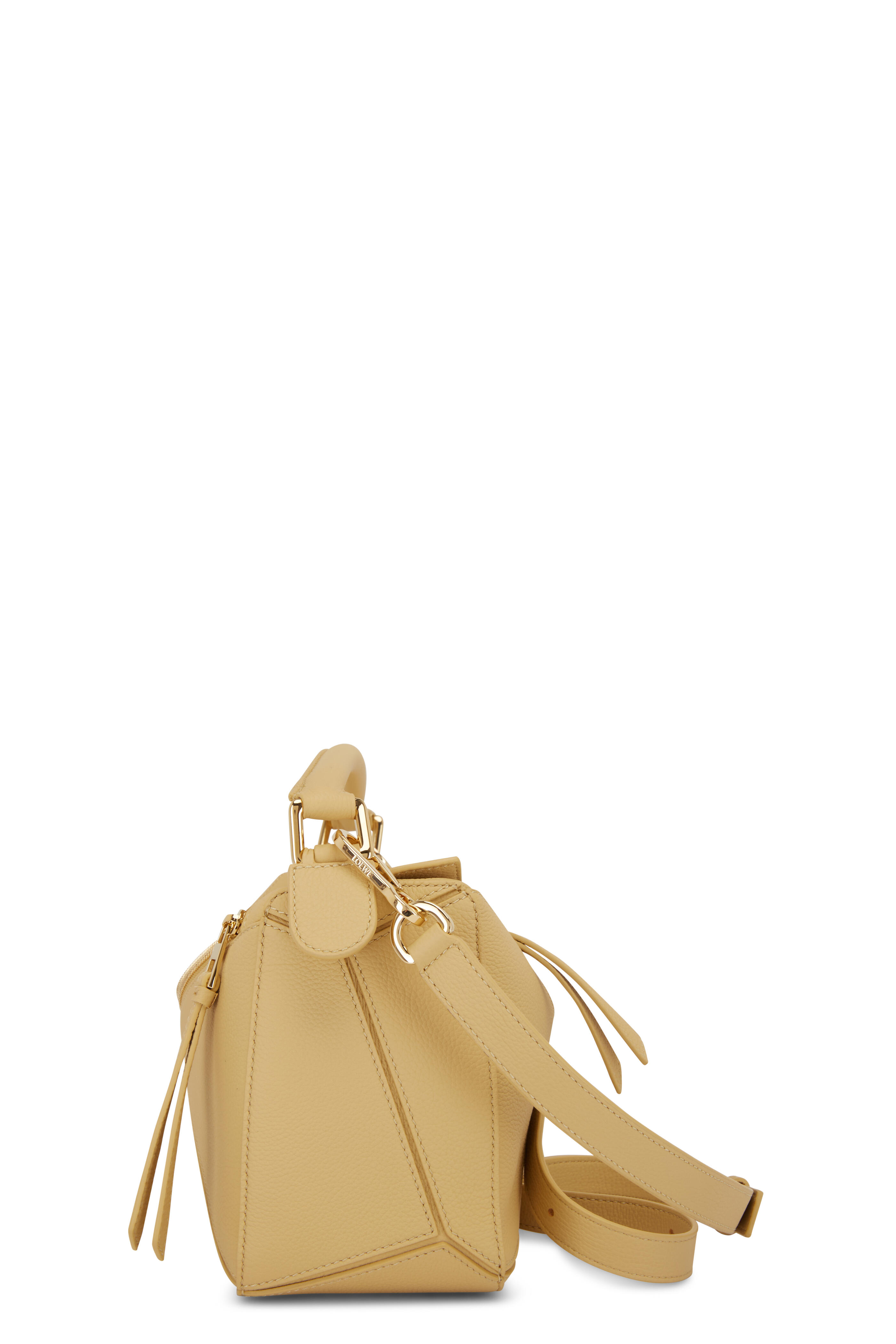 【LOEWE】Puzzle Small leather shoulder bag レザー コットン Loewe Puzzle Small leather shoulder bag Loewe