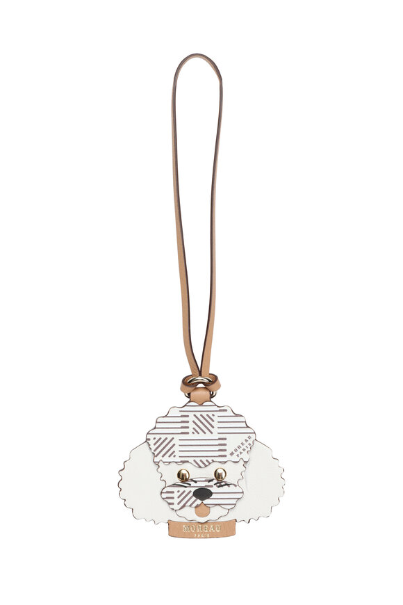 Moreau Paris Ivory Poodle Bag Charm