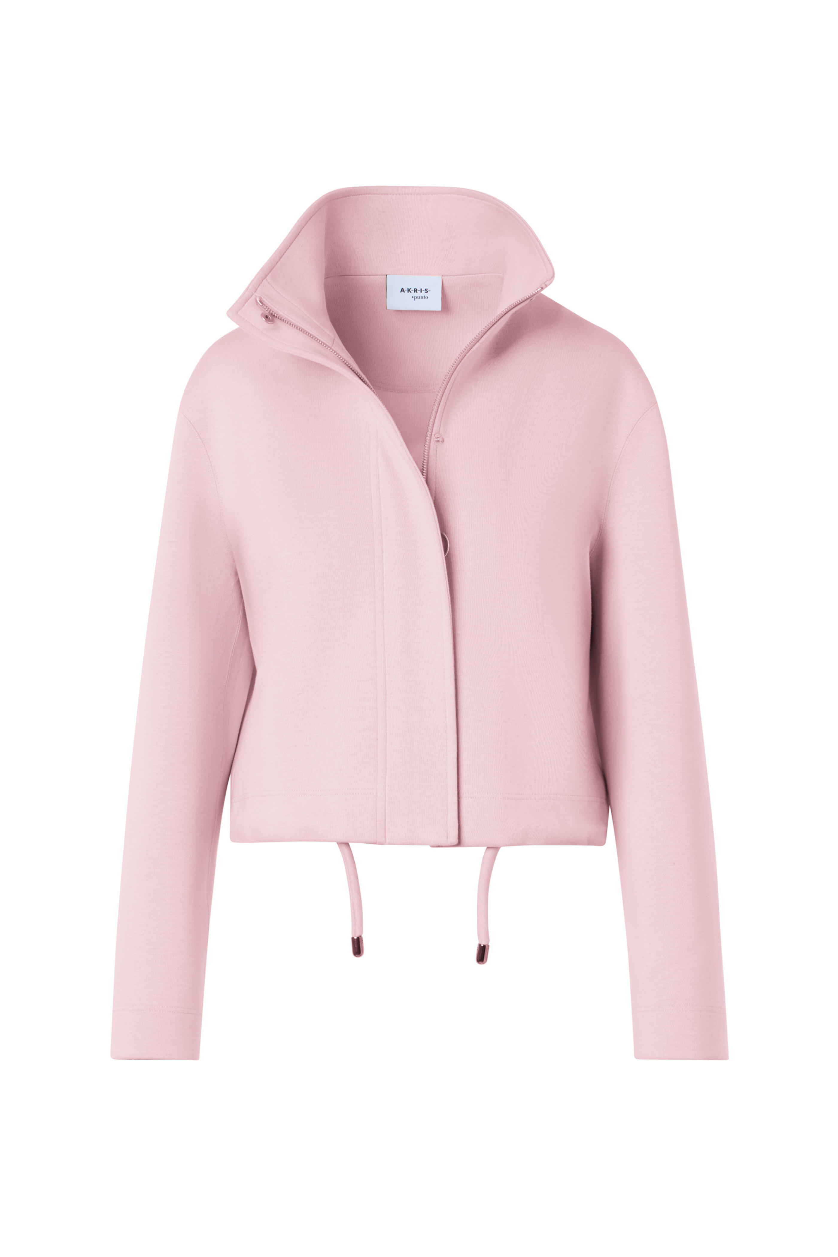 Akris Punto - Rose Relaxed Fit Cotton Sweatshirt Jacket