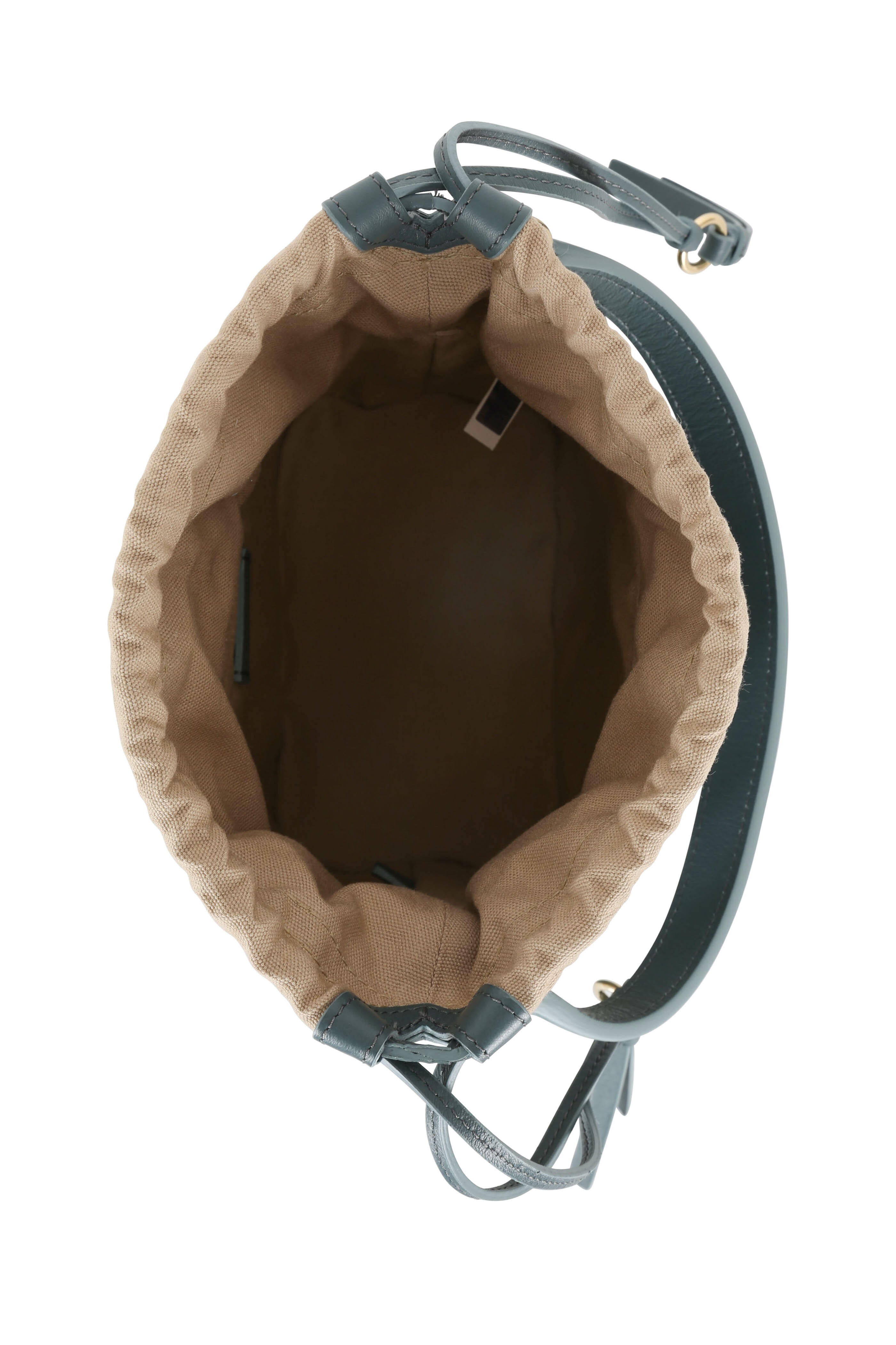 Chloé - Roy Cloudy Blue Leather Mini Bucket Bag