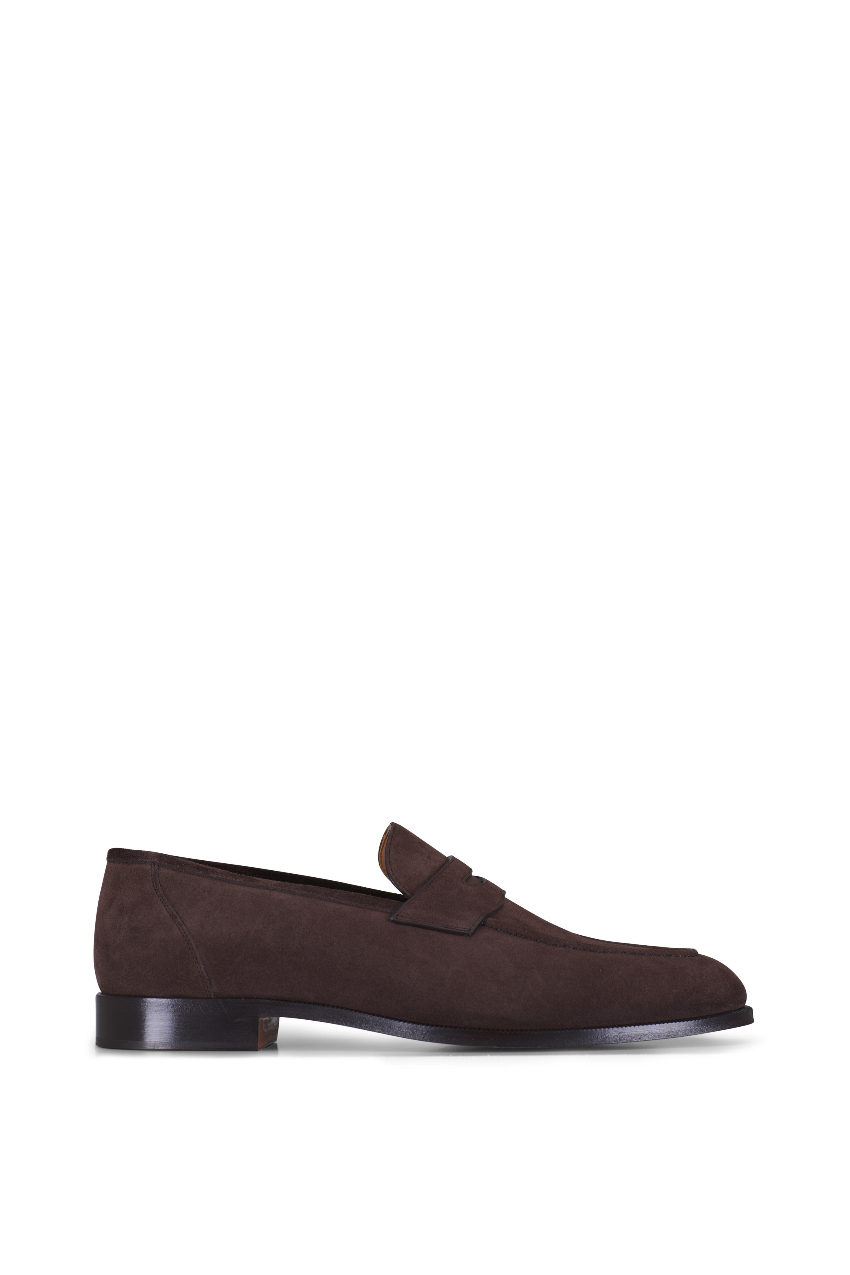 Loro Piana - Sergio Chocolate Suede Loafer - view 2