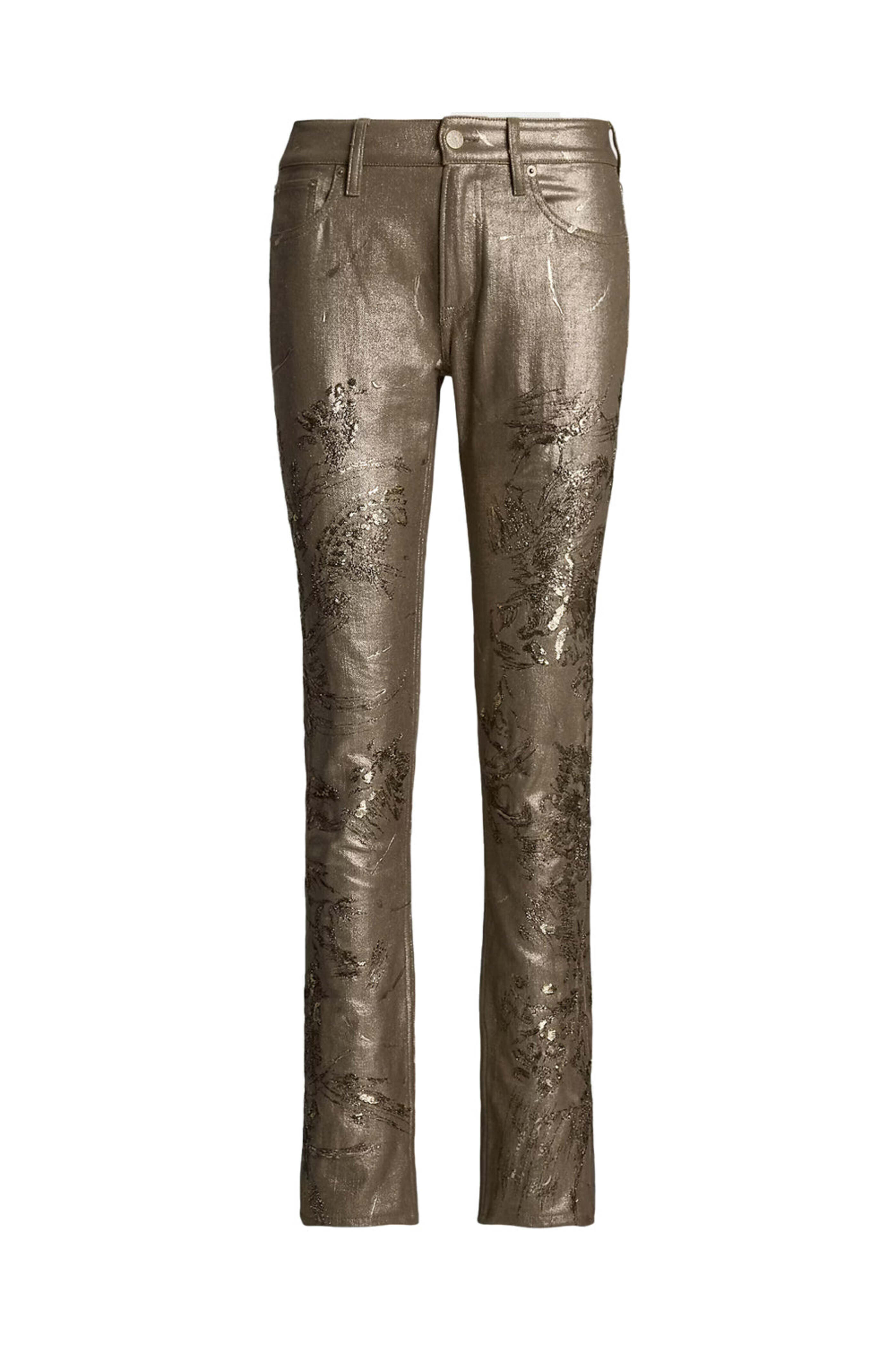 Ralph Lauren - Slim Embellished Skinny Jean in Champagne