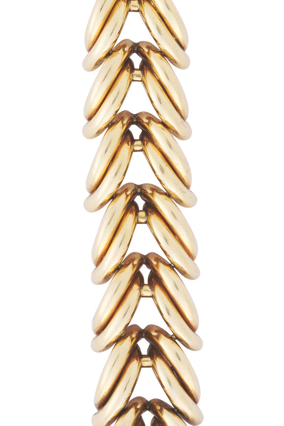Courtney Davis Yellow Gold Illusion Bracelet - view 2