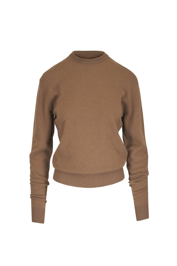 Totême Classic Hazelnut Cashmere Crewneck - view 1