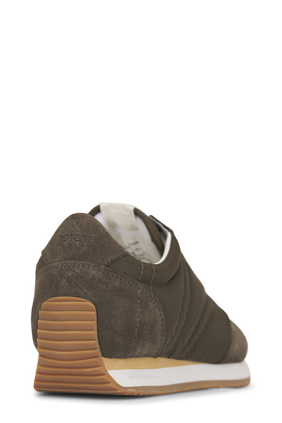 Totême Dark Olive Sport Sneaker - view 3
