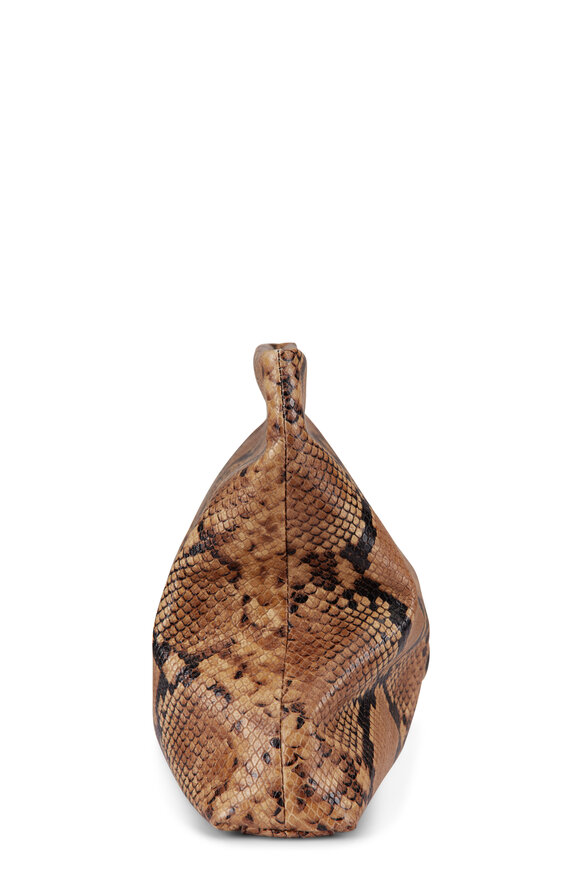 Nili Lotan Jerry Taupe Printed Clutch - view 3