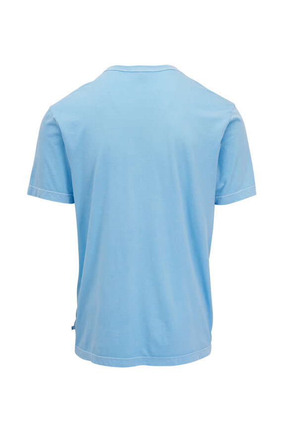 James Perse - Marina Blue Cotton Crewneck T-Shirt