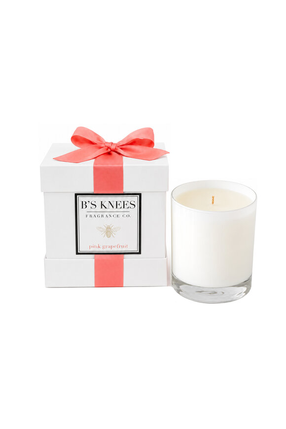 B'S Knees Pink Grapefruit Single Wick Candle - view 1