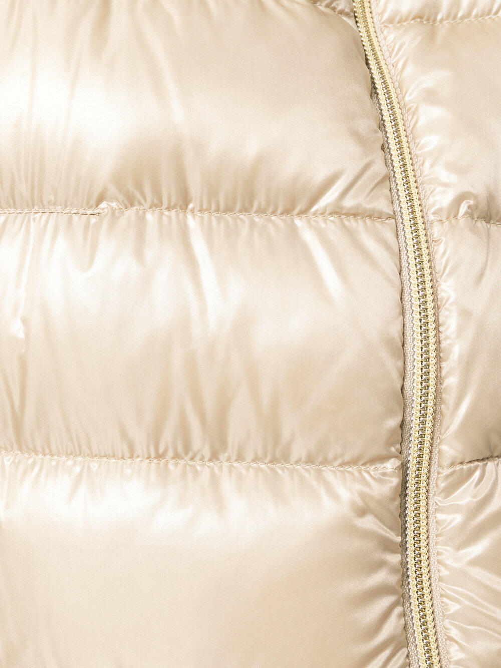 Herno - Gold Faux Fur Collar Puffer Vest | Mitchell Stores